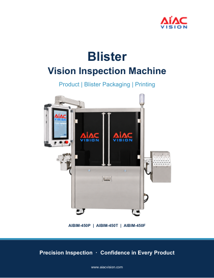 Blister inspection brochure